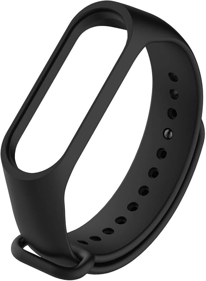 wafi Compatible Xiaomi Mi Band 4 - , Soft Silicone Sport , black